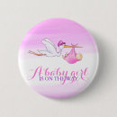 Recherche de cigogne badges Baby shower