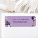 Recherche de purple étiquettes adresse retour Chic