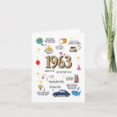 Recherche de 1963 anniversaire cartes Pour tous