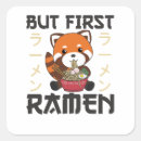 Recherche de caractères japonais autocollants Ramen