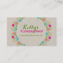 Recherche de campagne cartes visite Fleurs