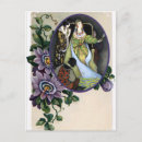 Recherche de cadre vintage cartes postales Pour elle