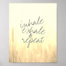 Recherche de relaxation posters Typographie