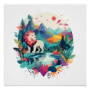 Recherche de peinture de lion posters Nature
