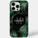 Recherche de feuille tropical iphone coques Vert