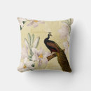 Recherche de paon blanc coussins Fleurs