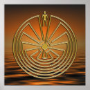 Recherche de labyrinthe posters Esprit