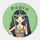 Recherche de les années 70 magnets Hippie