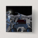 Recherche de mission spatiale badges Concept