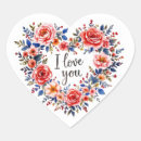 Recherche de beau cœur autocollants Je t'aime