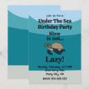 Recherche de tortue drôle invitations Océan