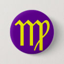 Recherche de signes du zodiaque badges Vierge