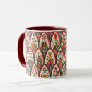 Recherche de style oriental tasses Motif floral