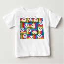 Recherche de paix bébé tshirts Bleu