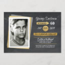 Recherche de chalkboard anniversaire invitations Image