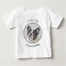 Recherche de bulldog bébé tshirts Français