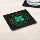 Recherche de trèfle quatre feuilles de dessous de verres Irish