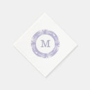 Recherche de feuille serviettes Monogrammé