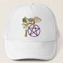 Recherche de wiccan casquettes Pentagramme