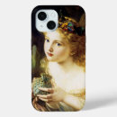 Recherche de visage de femme iphone coques Vintage