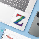 Recherche de z initial autocollants Lettre