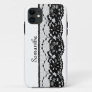 Recherche de dentelle noire iphone coques Blanc