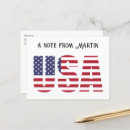 Recherche de drapeau patriotique et américain cartes postales Usa