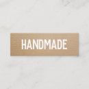 Recherche de papier kraft cartes visite Artisanal