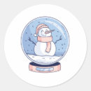Recherche de snowglobe autocollants Globe de neige