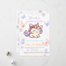 Recherche de licorne kawaii vœux cartes Enfants