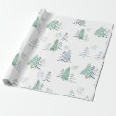 Recherche de peint à la main papier cadeau Vert