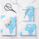 Recherche de le monde papier cadeau Bleu