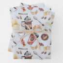 Recherche de motif café papier cadeau Amoureux du café