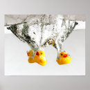 Recherche de canard en caoutchouc jaune posters Eau