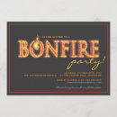 Recherche de feu de camp invitations Fête