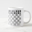 Recherche de échecs de jeu tasses Noir et blanc