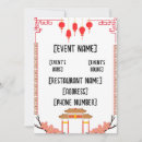 Recherche de restauration invitations Rouge
