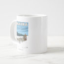 Recherche de vintage alaska tasses Lanterne