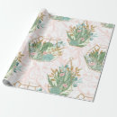 Recherche de succulents papier cadeau Cactus