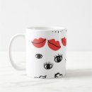 Recherche de dessin abstrait tasses Visage