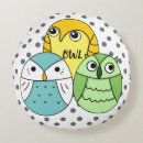 Recherche de hibou enfant coussins Pépinière