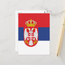 Recherche de drapeau serbie cartes postales Rétrograde
