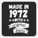 Recherche de 1972 autocollants Anniversaire