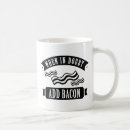 Recherche de lard drôle tasses Nourriture