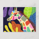 Recherche de portrait girafe cartes postales Faune