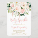 Recherche de floral baby sprinkle invitations Fille