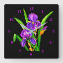Recherche de flower horloges Noir
