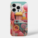 Recherche de formes abstraites iphone coques Coloré