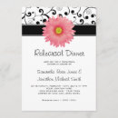 Recherche de gerbera rose invitations Élégant