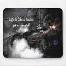 Recherche de trains tapis souris Vapeur